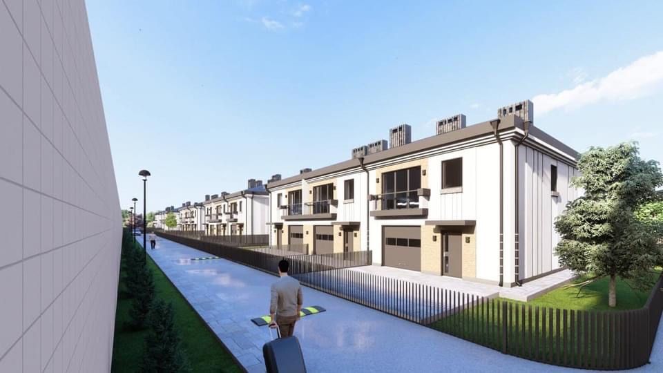 Котеджне містечко з гаражем у с. Вовчинець