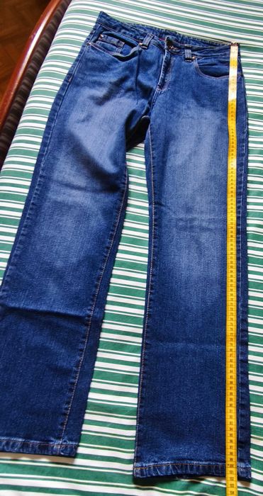 Calças de Ganga Tamanho 38 - Como Novas!