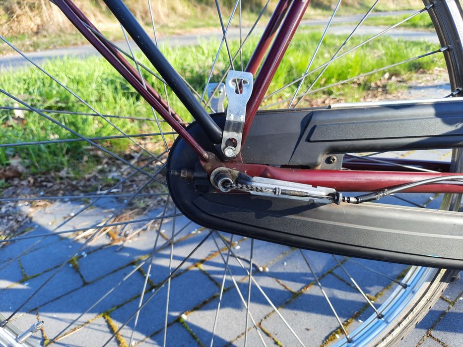 Rower damka, koła 28"