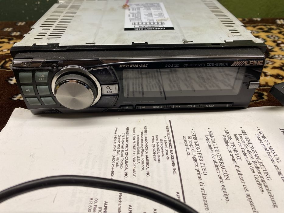 Легендарна автомагнітола Alpine