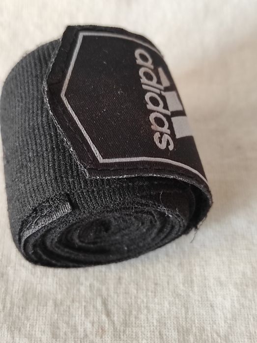 Bandaż bokserski Adidas czarny