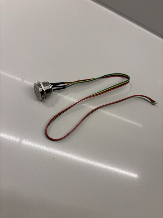 10-szt przycisków Wandaloodporny monostabilny 18mm stal nierdzewna