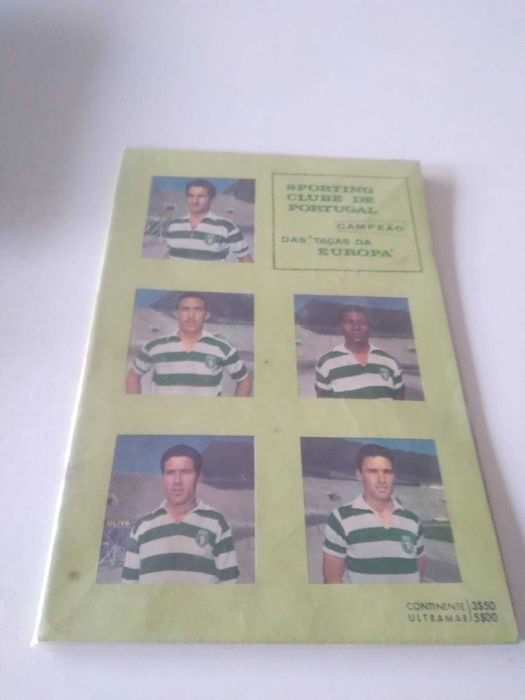 Sporting Clube de Portugal Campeão das Taças da Europa 1963 - 1964 RARA