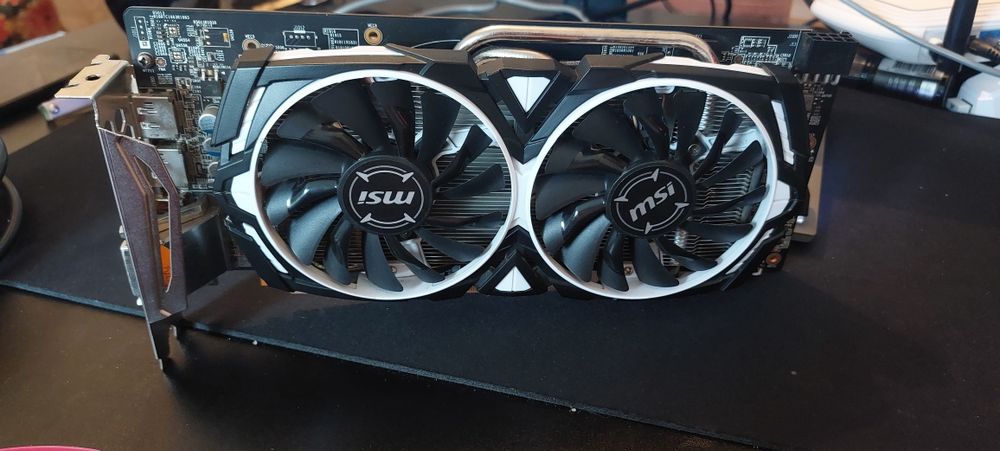 Відеокарта MSI RX 580 8gb armour