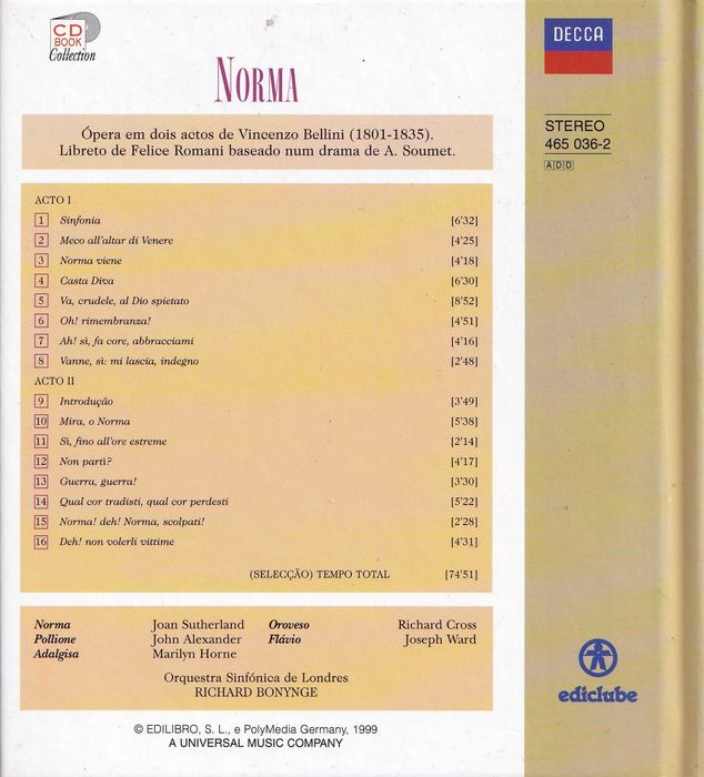 CD Book Collection - NORMA430406277404436481