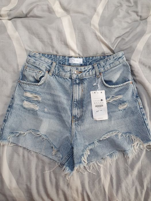 Szorty jeansowe nowe Bershka rozmiar 42