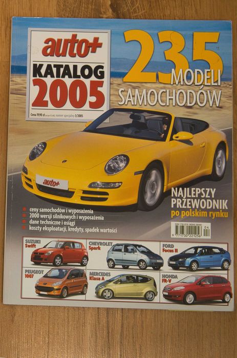 Auto+ Katalog 2005, 235 modeli samochodów