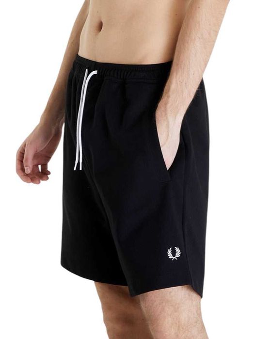 Шорти FRED PERRY Reverse Tricot Short Black