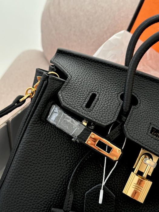 Сумка Hermès Birkin 25 Black / Milk