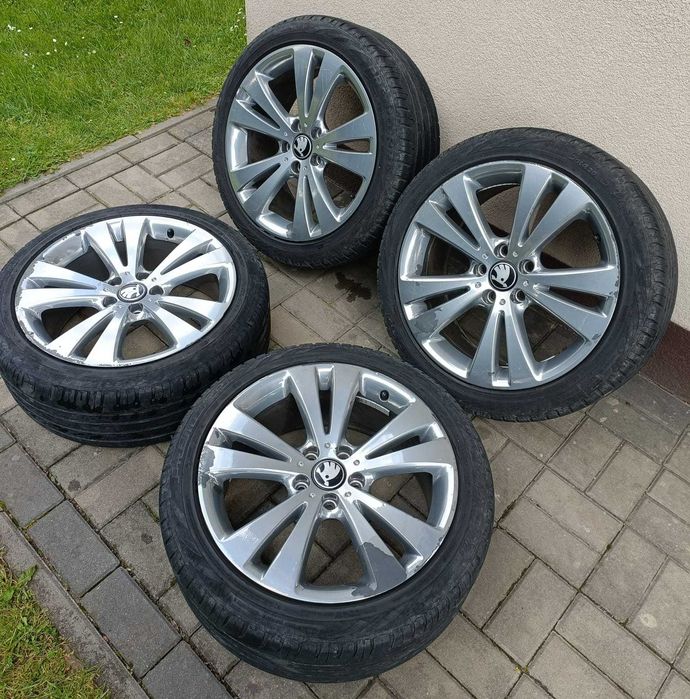 Koła Lato Volkswagen Passat B6 3C0 EOS CC Audi Skoda 18 Cali 5x112 !
