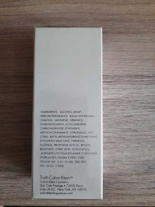 Truth Calvin Klein 30 ml edp
