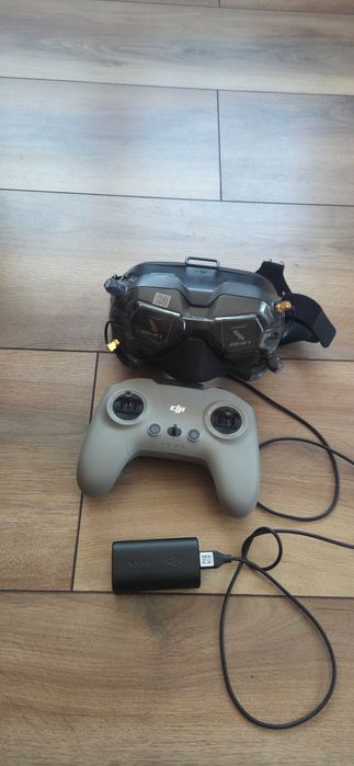 gogle FPV + kontroler + anteny Lumenier