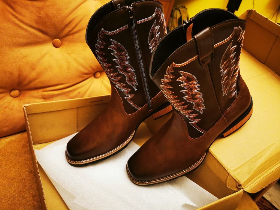 Buty kowbojki męskie