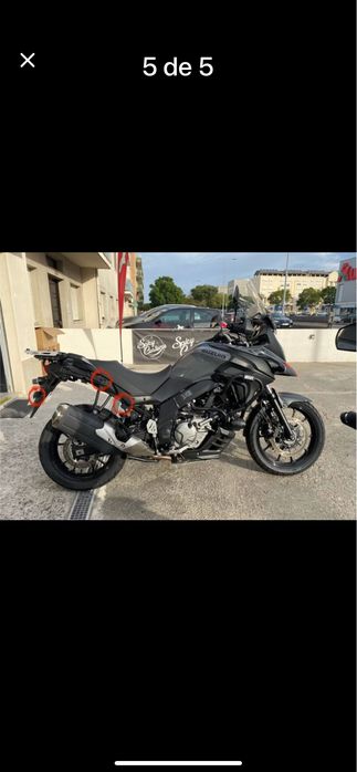 Ferros Lat. Vstrom 650 SW Motech