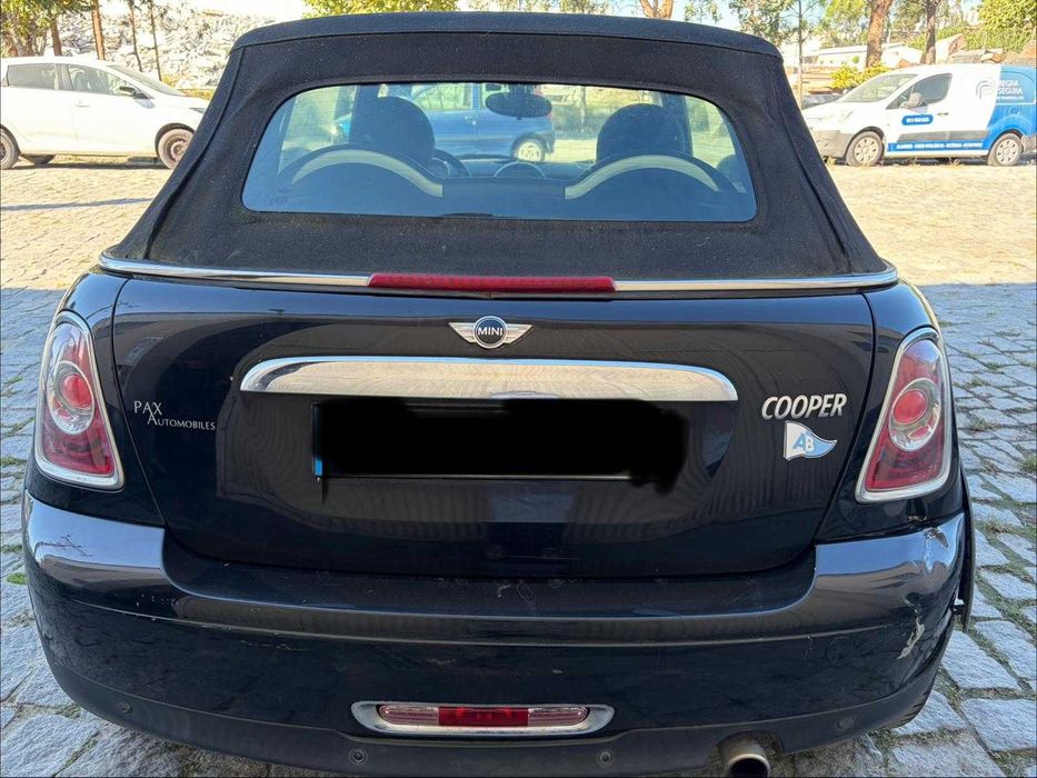 Tampa Mala Mini Cooper One R57 Cabrio Ano 2011