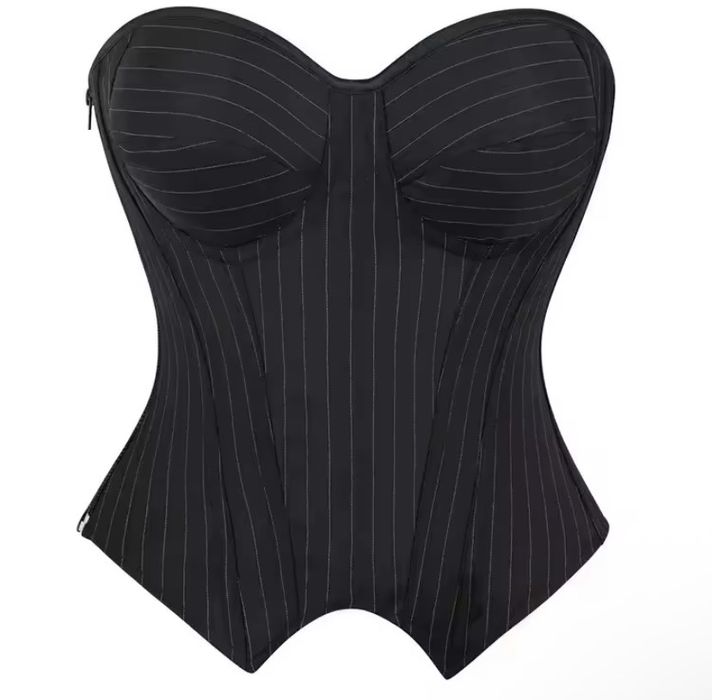 Корсет чоний стильний