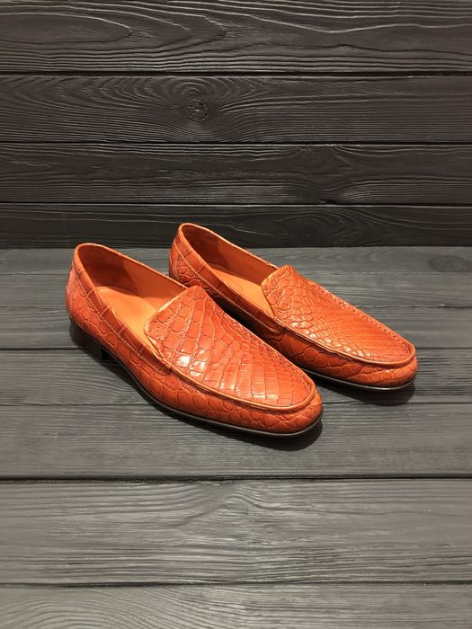Лоферы мокасины Stefano Ricci крокодил zilli