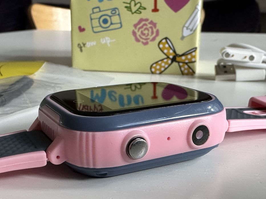 Zegarek dla dzieci LT21 różowy !!! sim 4G/GPS/WiFi/SOS !!!