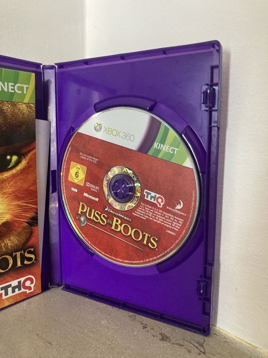 Gato das Botas XBox 360 Kinnect Puss in boots