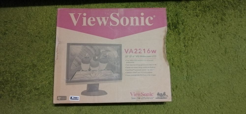 Монітор ViewSonic VA2216w, 22 дюйма, з дефектом