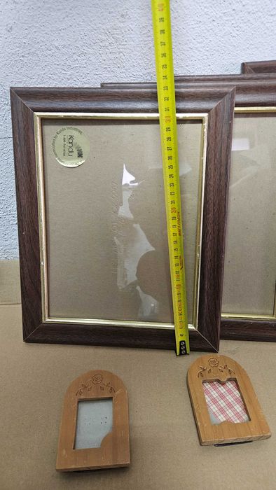 Lote de molduras para fotos/quadro – várias medidas (9 unidades)