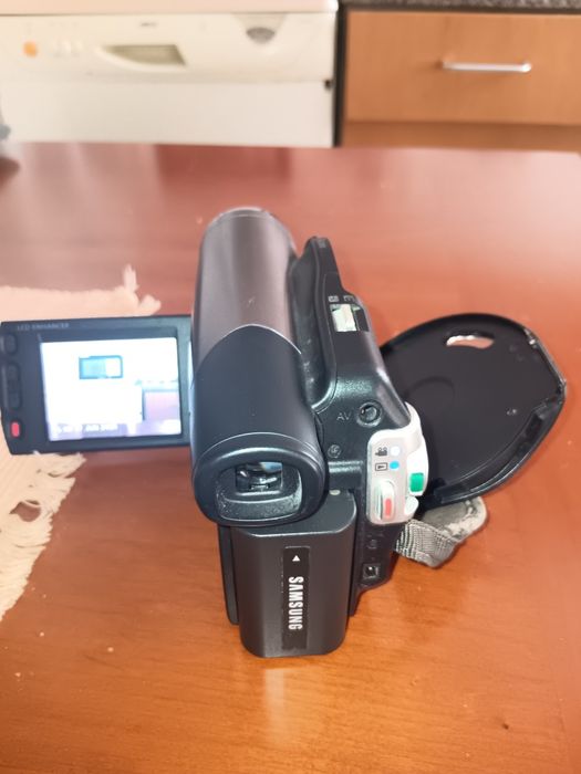Câmara de vídeo.