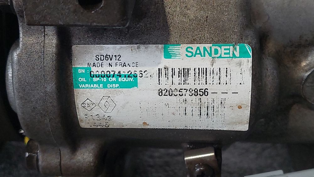 Compressor AC RENAULT Clio III (BR0/1, CR0/1)