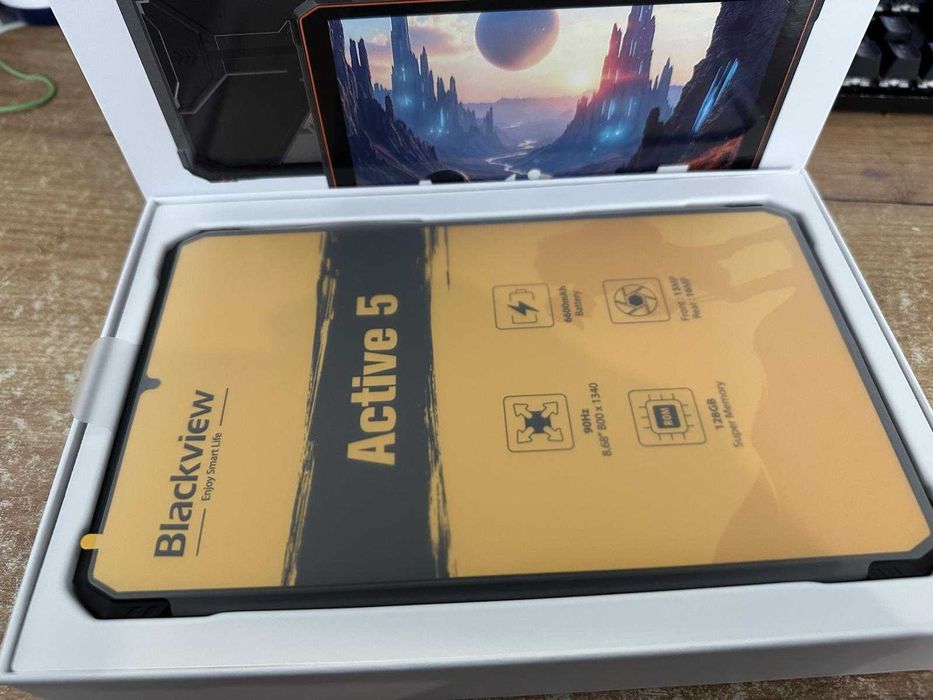 Tablet BLACKVIEW ACTIVE 5 8.68" 8/128GB Komplet Gwarancja