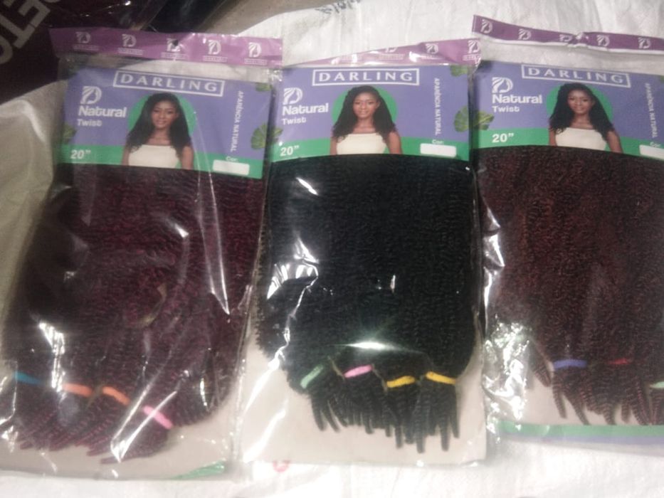 Cabelo postiço da Darling, cabelos  Humano e sintético baratos