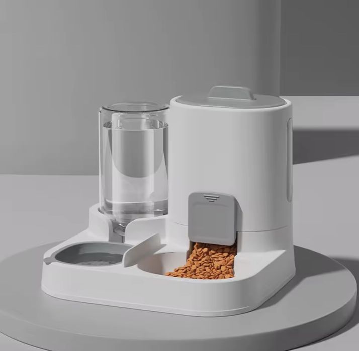 Dispensador de comida e agua para gato ou gato
