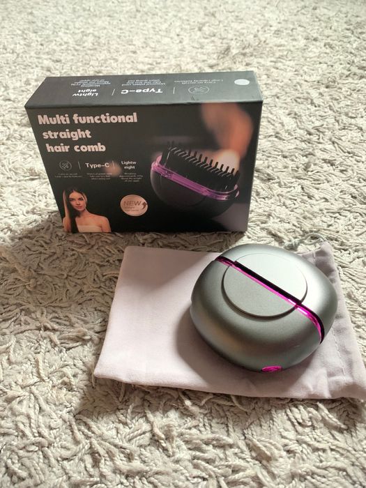 Беспроводная щётка-выпрямитель для волос