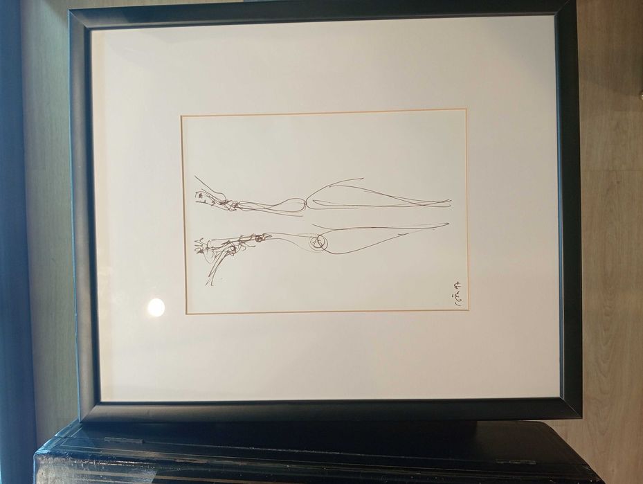 Joao Cutileiro Quadro Desenho original