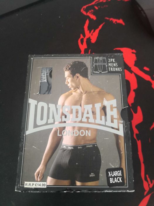 Bokserki męskie LONSDALE  XL (2Pack )