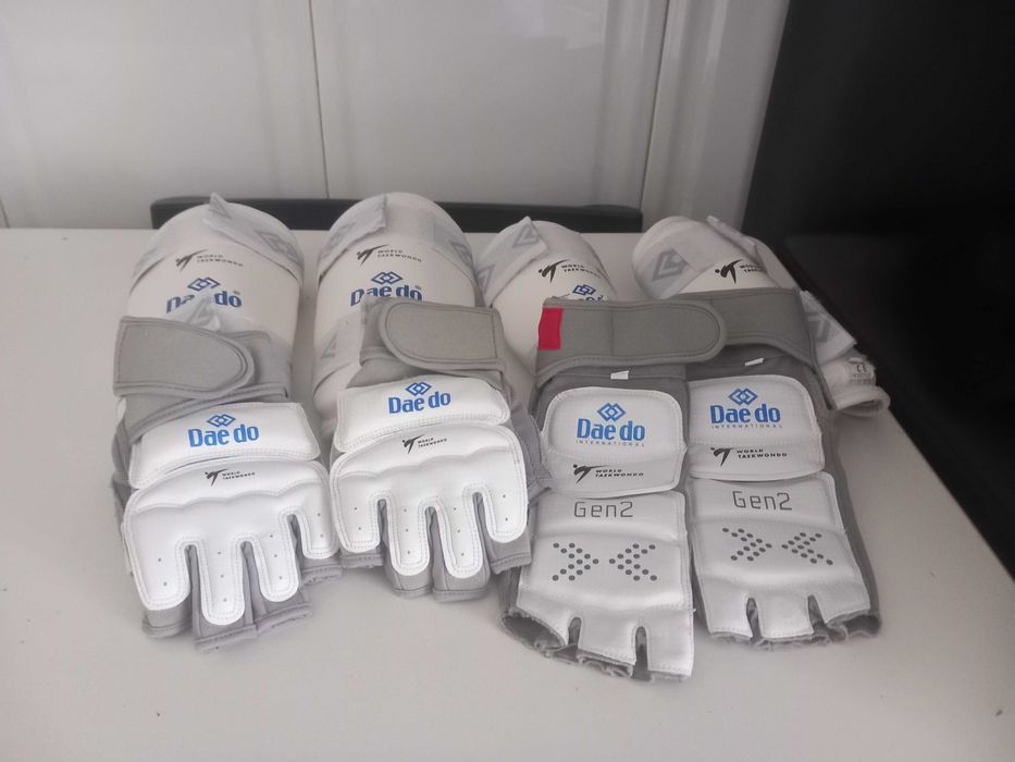 Proteções de taekwondo