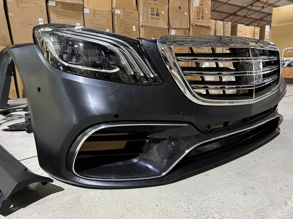 Комплект рестайлинга на Mercedes w222 s63 amg lci Рестайлинг