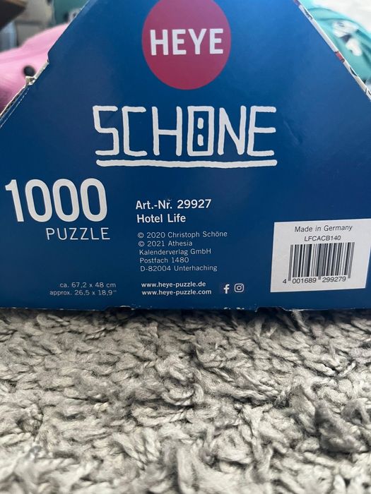 Puzzle 1000 peças