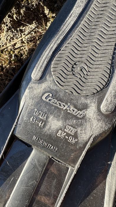 Barbatanas Pretas - Cressi Sub - 43 / 44