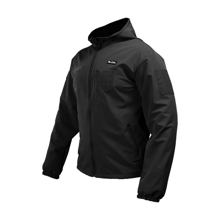 Тактична вітрівка Softshell Global Ballistic Чорна ‼️ Є РОЗМІРИ ‼️