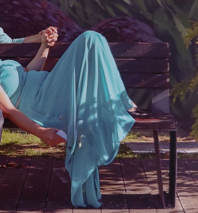 Vestido azul - Rita Castro - L