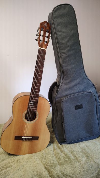 NOWA Ortega RST5 piękna gitara klasyczna SOFTCASE świetne brzmienie Polecam ten zestaw !!