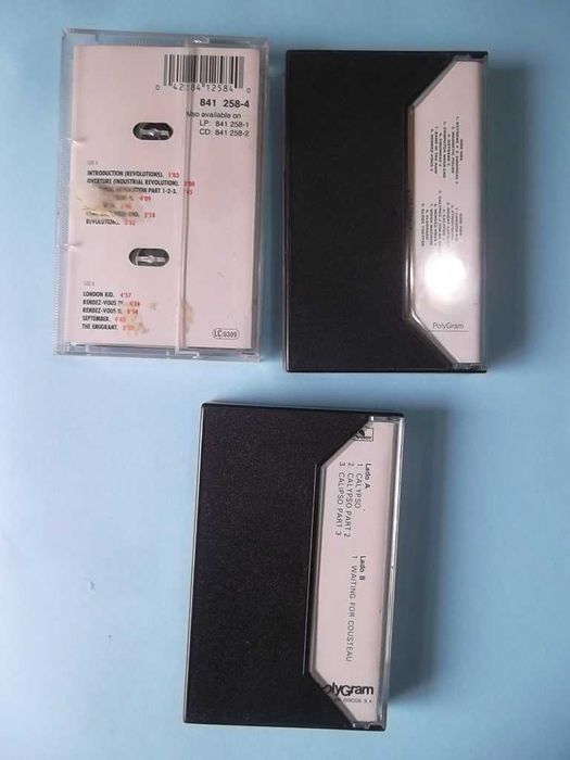 3 cassetes de música - JEAN-MICHEL JARRE.