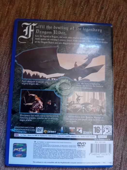 Gra Eragon . Playstation 2