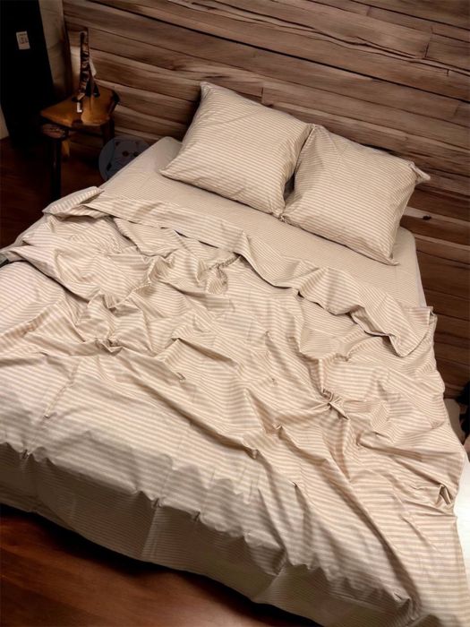 Постіль у СМУЖКУ однотонна натуральна всі розміри в наявності