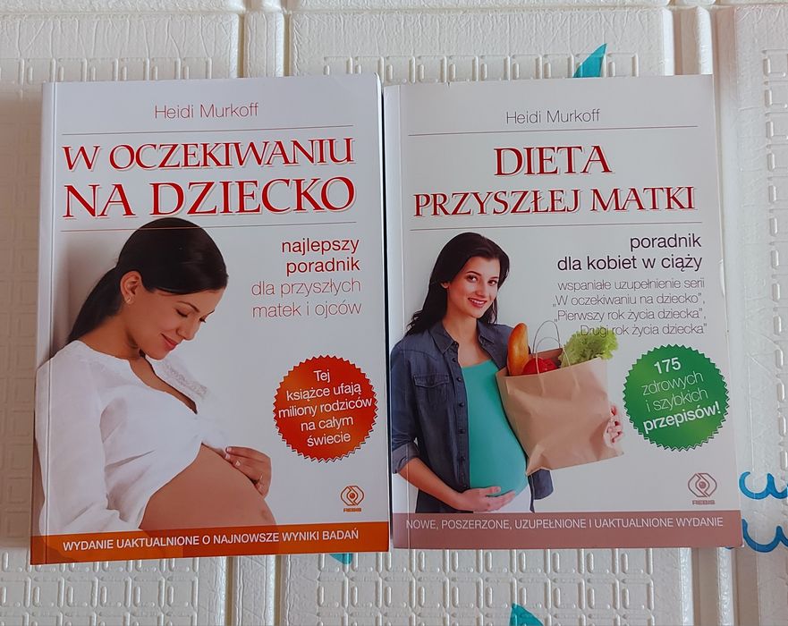 Książki w oczekiwaniu na dziecko i dieta przyszłej mamy