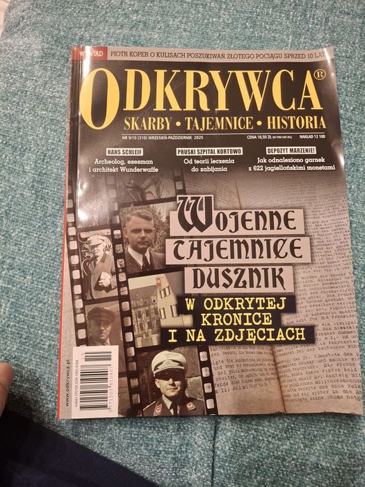 Odkrywca różne numery 2025