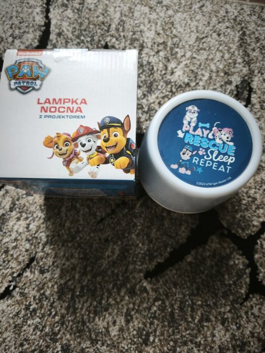 Lampka nocna Psi Patrol z projektorem