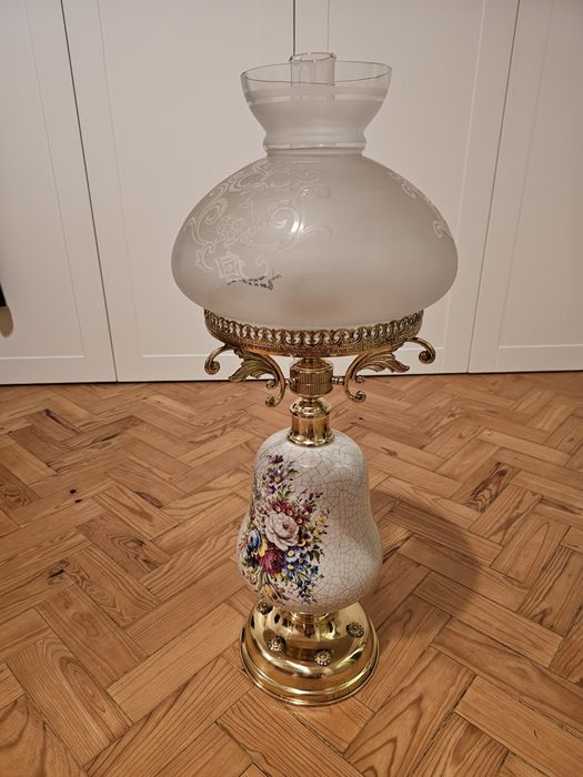 Restored antique lamp