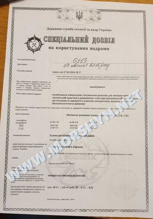 Ропа Моршинська (Оригінал)