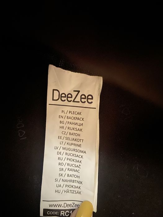 Рюкзак, сумка DeeZee, стан нового