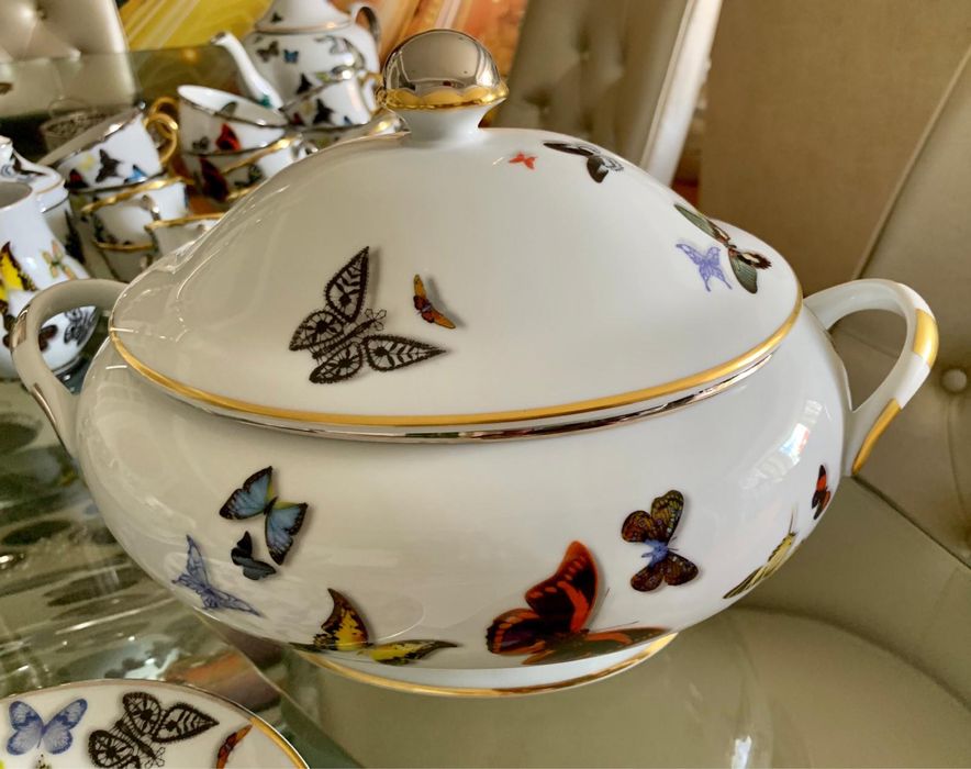 Servico de jantar Butterfly Vista Alegre